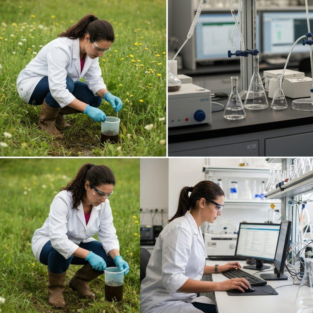 Environmental & Water Monitoring laboratory environment